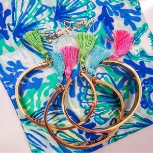 3 Fun Lilly Pulitzer Cuffs with Tassels